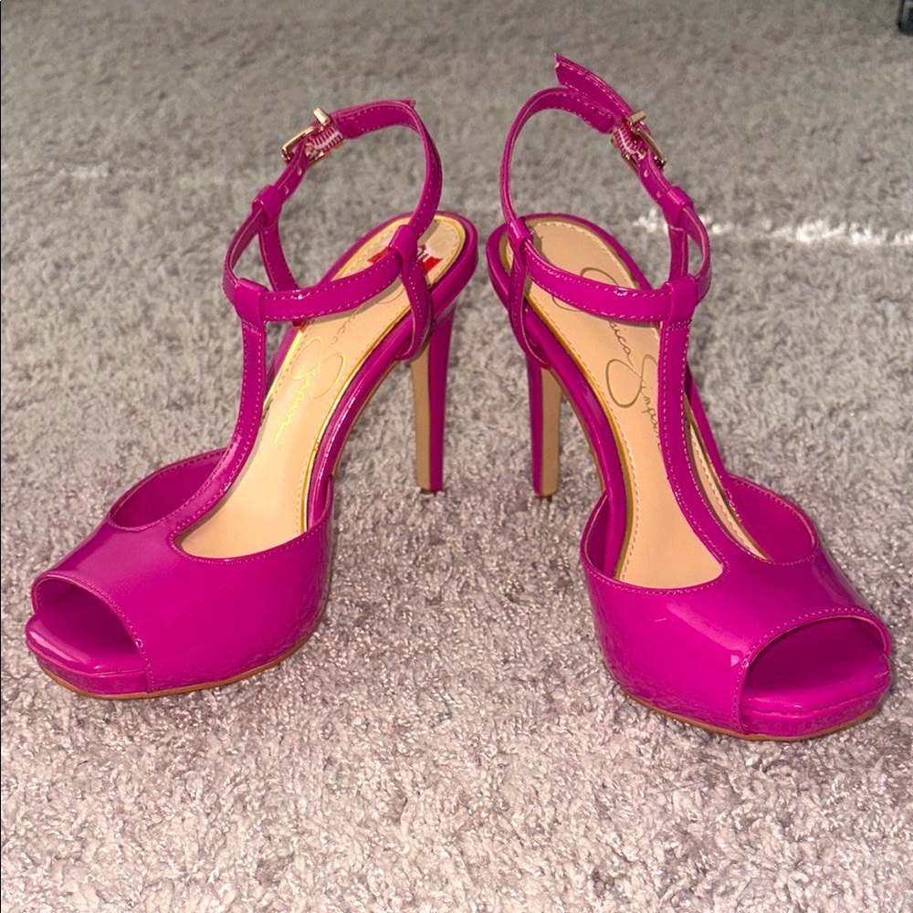 Jessica Simpson Twilight Magenta Patent